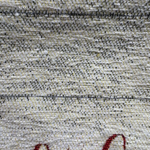 Thankful Fall Harvest Table‎ Runner Woven Tapestry Pumpkins Floral 69” Holidays - Picture 10 of 11